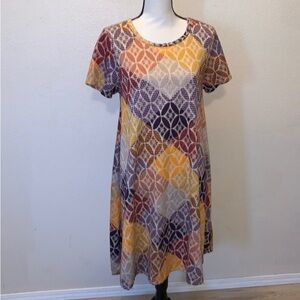 Lularoe simply comfortable Carly knit high low dress